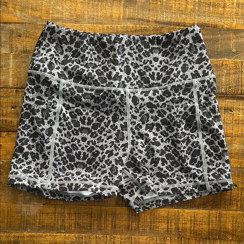 Leopard Print Women's Shorts